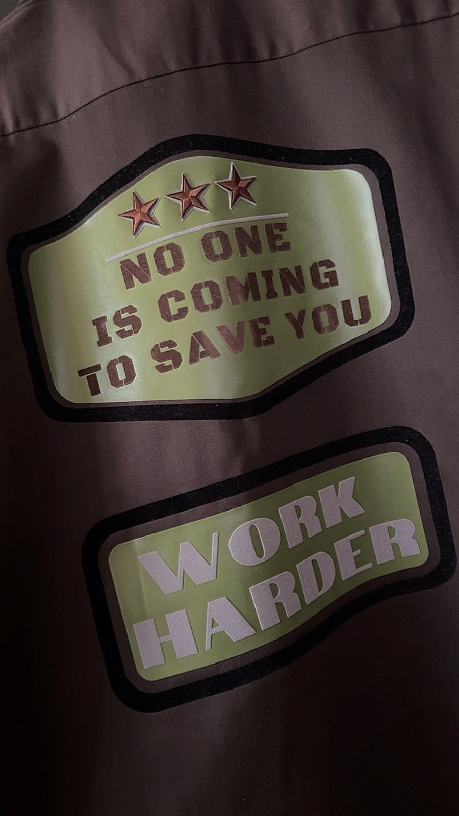 Work Harder Dickies Work Shirt