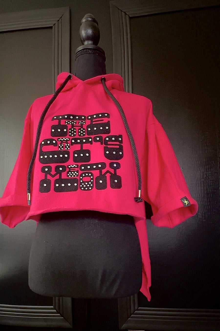 The Cat’s Meow Cropped Hoodie