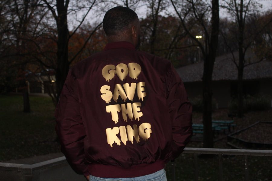 GOD SAVE THE KING BOMBER JACKET